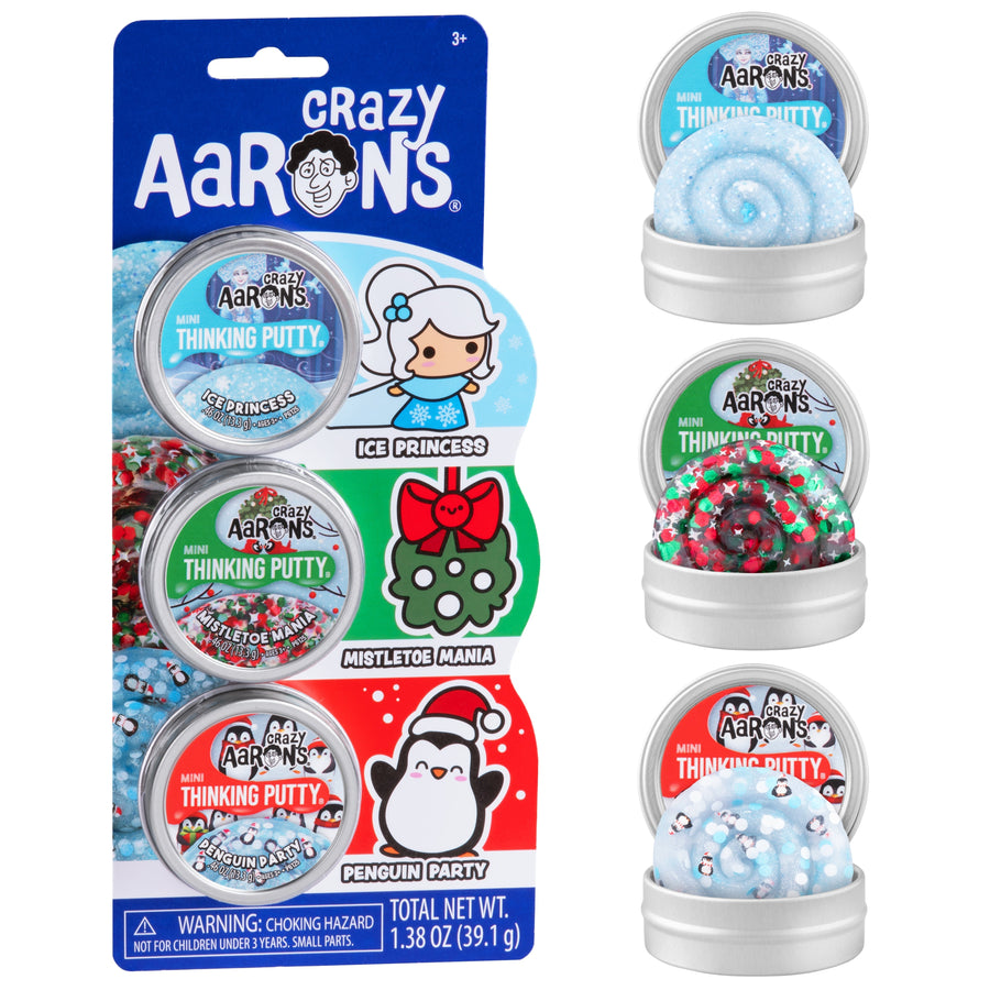 Christmas 2" Fidget Three Pack X4